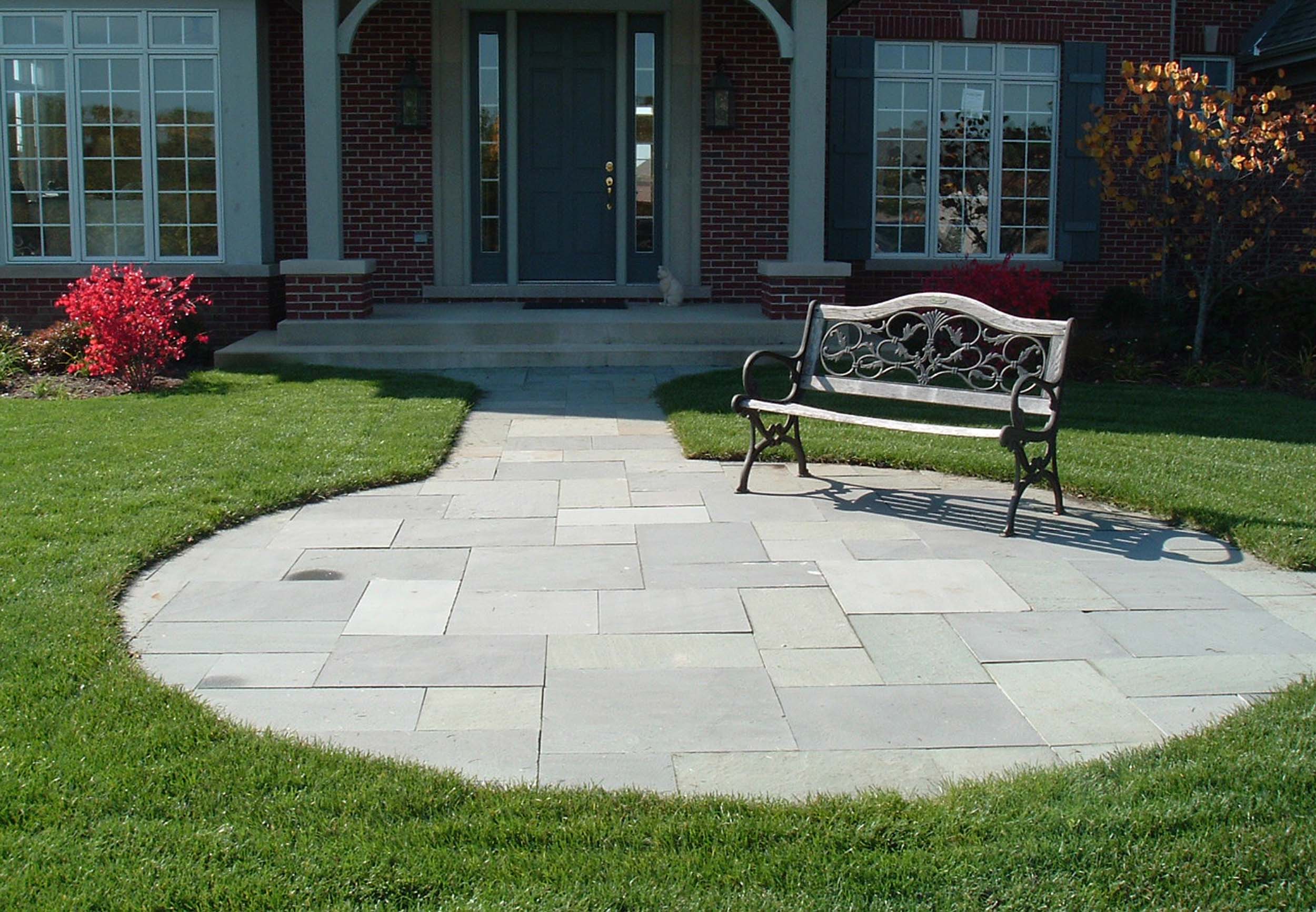 Stone patio